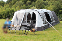 Grande tente familiale gonflable portable pour 8 personnes en tissu Oxford de luxe en vente