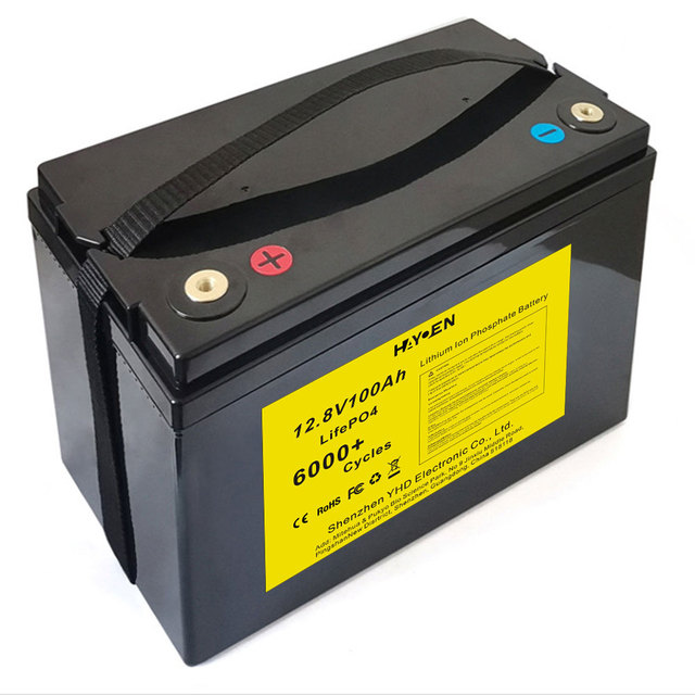 12.8V 100Ah Lifepo4 Lithium Ion Solar Battery Home Energy Storage Lithium Battery Pack for Solar Energy Storage