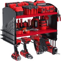 Panneau perforé organisateur d'outils électriques support de perceuse mural support de rangement de Garage avec support de tournevis