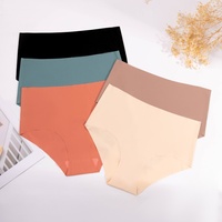 HAGO Culottes Femme Taille Haute Séchage Rapide Respirantes en Soie Glacée Nylon Motif Uni Personnalisables – Taille Européenne – Meilleures Ventes