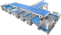 Máquina Industrial para Hacer Galletas de Soda con Control PLC, Línea de Producción de Galletas Sandwich Orgánicas con Crema