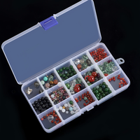Boîte de rangement rectangulaire transparente en plastique, conteneurs en PP en gros, boîte de rangement mini rectangulaire de haute qualité en gros