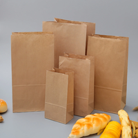 Kraft Fast Food Pain Hamburg Sandwich Sac en papier jetable