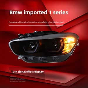 Faros Delanteros LED Modificados Blancos en Estado Nuevo para Serie 1 Hatchback F20 15-18, Lente de Luz Diurna de 6000K, Compatible 1 - Product Image 2
