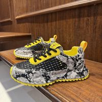 Chaussures de course décontractées pour hommes, respirantes, en maille, motif camouflage en denim, légères, antidérapantes, pour l'été