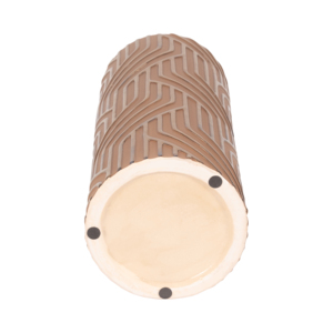 Vaso Decorativo Oversize con Motivo a Ciottoli, Vaso Moderno Glamour per Fiori, per Soggiorno, Camera da Letto, Ufficio - Product Image 6