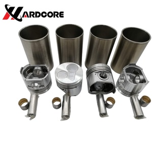 Kit de révision moteur diesel V2203 V2403, cylindre et piston 16427-21110 16641-21112 pour excavatrice, kit de chemises de cylindre - Product Image 1