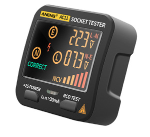 Testeur de prise numérique standard EU/UK/US ZT-E2, détecteur de phase ANENG - Product Image 6
