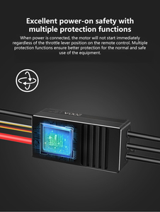 ESC de Alto Voltaje 200A/130A 5-14s con Programación por APP, Registro de Datos, Función de Empuje Inverso 3D para Aviones de Ala Fija - Product Image 6
