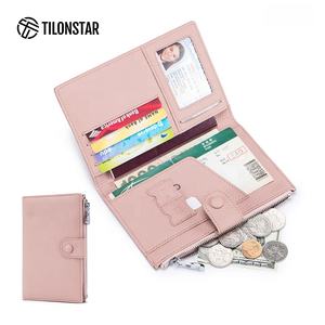 TILONSTAR-Porte-cartes en cuir véritable de haute qualité, étui pour passeport en cuir de vachette - Product Image 1