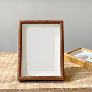 Hot Bán Sáng Tạo Bằng Gỗ Ảnh Tường Hộp Bóng Khung Thiết Kế Sáng Tạo Đa-Kích Thước Đơn Giản Bền Thân Thiện Với Môi Bàn Nhà - Product Image 5