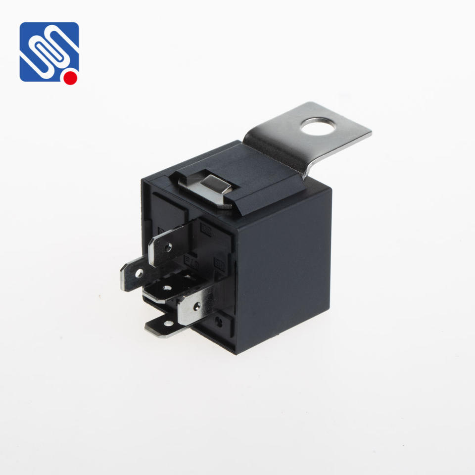 Meishuo MAH-124-C-3R Miniature 24V 5-Pin 40Amp Auto Relay with Resistor Epoxy Electromagnetic JD1914 Automotive Relay