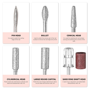 Perceuse à ongles rechargeable 35000 tr/min, haute vitesse, pour retirer le vernis gel, machine de polissage pour manucure, pour salon de manucure - Product Image 5