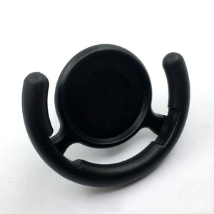 ABS + Silicone di động Grip Ổ cắm điện thoại đứng dễ dàng kẹp ổ cắm điện thoại di động cái nôi <span class=keywords><strong>Mount</strong></span> -up xe Air Vent chủ 360 độ - Product Image 3