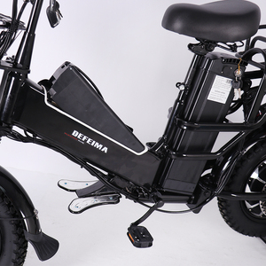 จักรยานไฟฟ้า Monster ขนาด 16 นิ้ว 60V รุ่น Courier 1000W 1200W จักรยานอิเล็กทรอนิกส์ แบตเตอรี่คู่ 11A+21Ah จักรยานส่งอาหาร E-Bike - Product Image 6