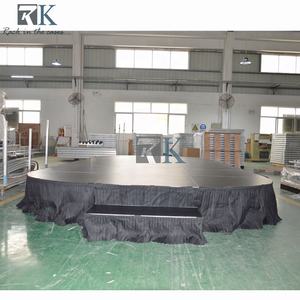 Escenario Móvil de Aluminio, Plataforma de Escenario Plegable Portátil para Exteriores, Soporte OEM - Product Image 6