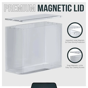 Estuche Magnético de Lucite de 5 mm para Caja de Entrenador Élite (ETB), Soporte de Almacenamiento y Exhibición de Acrílico Transparente de Primera Calidad para Paquetes de Cartas Coleccionables TCG - Product Image 4