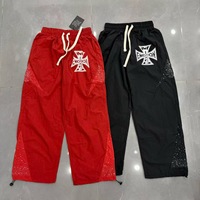 Blouson Bomber Décontracté à Col Montant avec Logo MIXED EMOTIONcross Imprimé et Strass Thermocollés – Marque Streetwear Transfrontalière