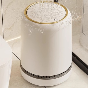 Nhà Bếp Tự Động Hấp Phụ Thùng Rác Có Thể Nhựa Hộ Gia Đình Phòng Khách Cao-End Thùng Rác Có Thể Phòng Ngủ Với Bìa 12L Thùng Rác Có Thể - Product Image 3