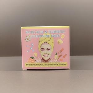 Turmeric & Amino Acid Vegan <b>Foam</b> Cleansing <b>Pads</b> 50 Pcs Oil Control & Pore Cleaning for Face - Product Image 5