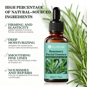 Suero Facial de Romero de Marca Privada, Hidratante, Iluminador, Antioxidante, Vitamina C, Ácido Hialurónico, Orgánico, Antiarrugas, Cuidado de la <span class=keywords><strong>Piel</strong></span> - Product Image 3