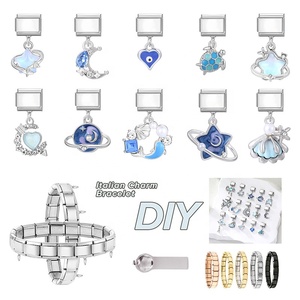 สร้อยข้อมือสแตนเลสแบบโมดูลาร์พร้อมจี้เคลือบไฟฟ้าอเนกประสงค์สไตล์ DIY (สวยงาม) ปรับแต่งได้จากกวางตุ้ง - Product Image 4