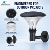 Lampe solaire murale d'extérieur, étanche, pour jardin, villa, cour