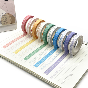 Cinta Adhesiva Decorativa Washi Personalizada al por Mayor con Impresión de Rosas Doradas, Etiqueta de Embalaje Japonesa - Product Image 2