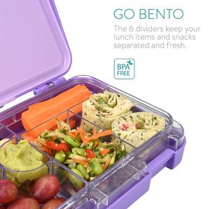 Boîte à lunch isotherme personnalisée avec logo, sans BPA, grande capacité, anti-fuite, pour enfants à l'école - Product Image 2