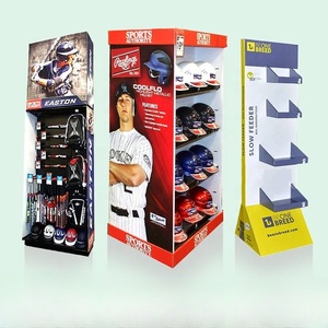 Holidaypac tùy chỉnh các tông hat hiển thị kệ cửa hàng lưu trữ End <span class=keywords><strong>Cap</strong></span> Mũ bóng chày bán lẻ hiển thị đứng - Product Image 3