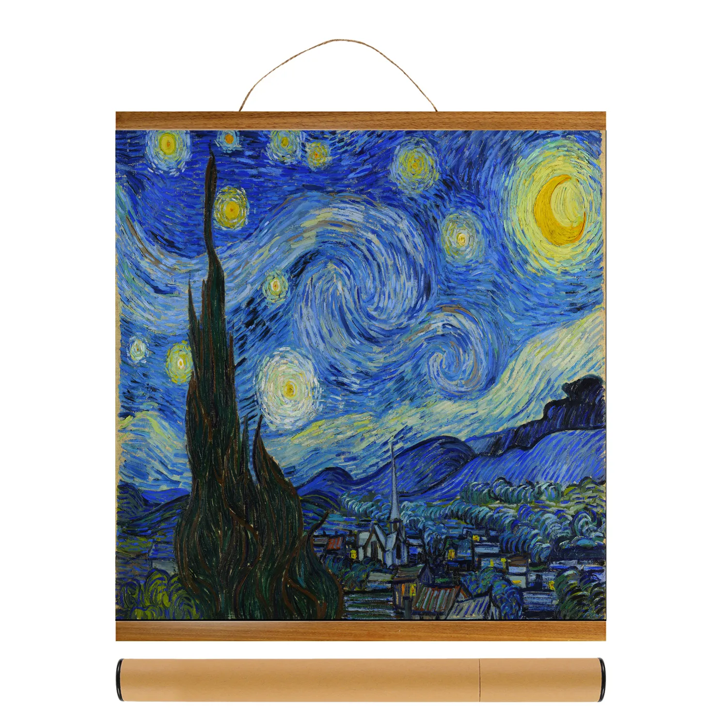 Van Gogh art sky abstract painting frameless modern abstract painting made in usa for the bedroom on canvas magic painting