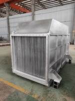 Échangeur de chaleur à plaques en acier inoxydable air-air pour système de chaudière avec garantie d'un an et poids de 100 kg