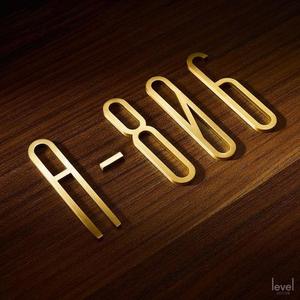 Soporte de pared de letras de latón 3D moderno personalizado para recepción interior y exterior, señalización de letras de Metal para oficina con logotipo - Product Image 2