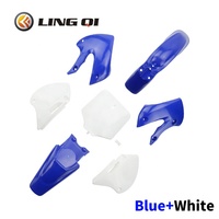 LING QI Kit de carrosserie en plastique pour BBR 110cc 125cc 140cc 150cc Dirt Pit Bike Garde-boue de moto