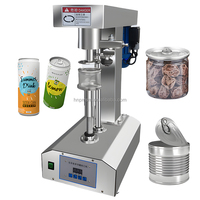 Machine à sceller les canettes de bière électrique et manuelle pour bouteilles chimiques et en plastique Outil de sertissage personnalisé pour la mise en conserve