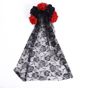 Nuevo Vestido de Disfraz de <span class=keywords><strong>Bruja</strong></span> para Niñas, Falda Tutú Esponjosa del Día de Muertos, Disfraz de Halloween - Product Image 5