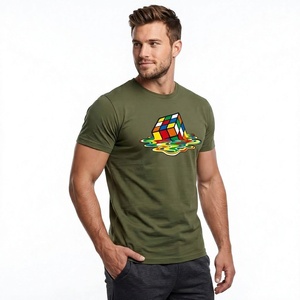 Wholesale Custom Graphic T <b>Shirt</b> Men 100% Cotton Crew Neck Printed Tee OEM ODM Streetwear Manufacturer - Product Image 4