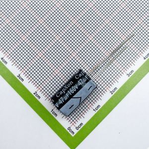 Whole -Sale KF470M160G160A 10*16 <b>Capacitors</b> Through-Hole Electrolytic <b>Capacitors</b> 47uF 20% 160V - Product Image 1