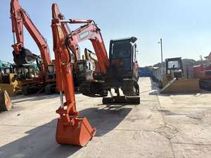 รถขุด Doosan DX60 มือสองขาย เครื่องยนต์เชื่อถือได้ แบบตีนตะขาบขนาดเล็ก พร้อมใช้งาน มอเตอร์ เกียร์ ปั๊ม เฟือง ลูกปืน - Product Image 2