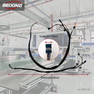 H42 전자 자전거 램프 하네스 케이블 E00145 조립 PVC 절연 구리 도체 IP66 자동차 가전 제품 전자 - Product Image 1