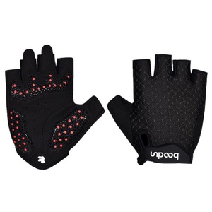 Boton Cycling Gloves <b>Half</b> Finger Non <b>Slip</b> Breathable Mesh Unisex Adult Summer Riding Gloves - Product Image 3
