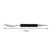 Luxe arabe narguilé accessoires acier inoxydable feuille d'étain perforateur narguilé fourchette aiguille Shisha fourchette