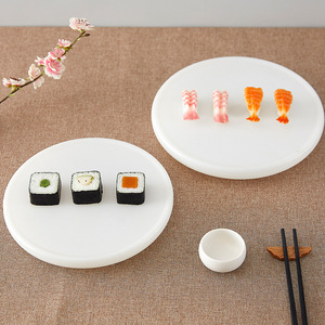 Plateau à glace japonais pour sushis, couleur blanche unie, SL-120-2, pour repas d'hôtel - Product Image 2
