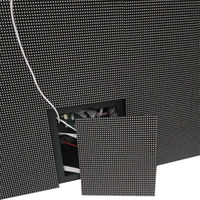 Desain Baru Layar Modul LED Warna Penuh Layanan Depan P8 Luar Ruangan 320*320mm Kecerahan Tinggi Toko Ritel AS Pusat Perbelanjaan