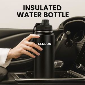 Stainless Steel Vacuum <b>Flask</b> 32 Oz Purple Double Wall Insulated Travel Bottle with Gift Box - Product Image 2