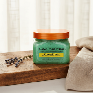 Exfoliante Corporal Orgánico de 610g para Baño y <span class=keywords><strong>Spa</strong></span>, Limpieza Profunda, Blanqueador, con Azúcar, Manteca de Karité y Aguacate, OEM, Venta al Por Mayor - Product Image 2
