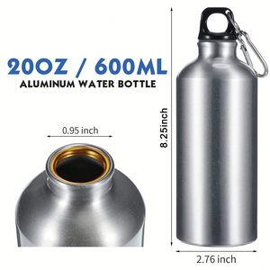 20 Onzas Botella de Agua de Aluminio con Logotipo Personalizado - Product Image 3