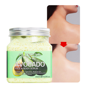 Gommage Corporel Éclaircissant au Sucre, Miel, Avocat, Noix de Coco, Fraise – Vente en Gros – Emballage en Pots - Product Image 6