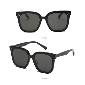 2025 gafas de sol de diseñador para hombres y mujeres estilo Retro rectangular Cool Superstar <span class=keywords><strong>Look</strong></span> UV400 PC logotipo personalizado visión nocturna moda - Product Image 3