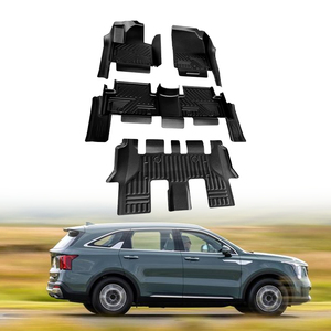 Accessoires d'intérieur de voiture de pièces d'auto d'usine tapis de sol de voiture durable tapis de voiture personnalisé 5D pour <span class=keywords><strong>Kia</strong></span> <span class=keywords><strong>Seltos</strong></span> 2024 - Product Image 1